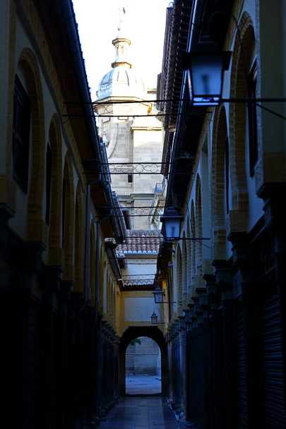 Vue sur la rue de la section historique de Grenade, Andalousie, Espagne, architecture espagnole. Europe
 - Photo, image