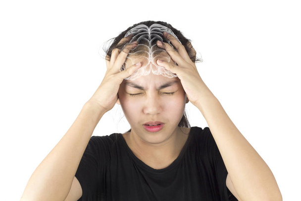migraine migraine douleur cérébrale soins de santé - Photo, image