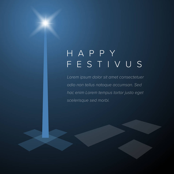 Mutlu Festivaller kart şablonu - Vektör, Görsel