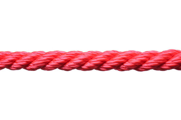 Clean rope on white background - Foto, immagini