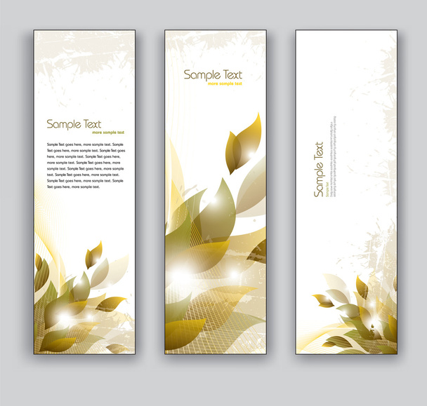 Vector Banners. Abstract Backgrounds. - Vettoriali, immagini