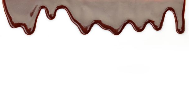 Édes csokoládé öntettel - Fotó, kép