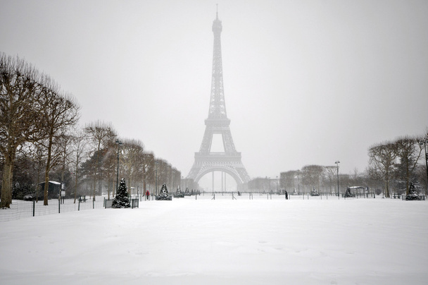 Winter in Paris - Foto, Bild