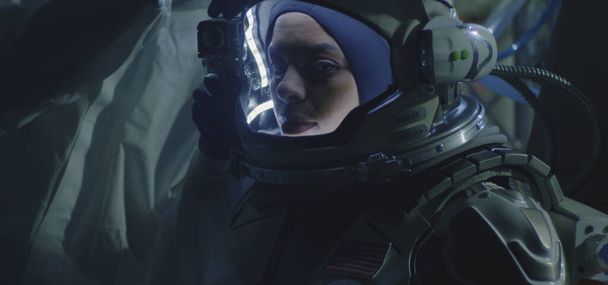Űrhajós készülődik a repülésre - Fotó, kép