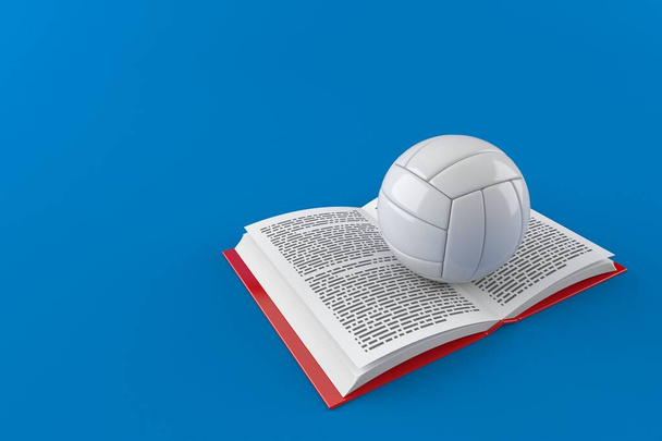 Voleibol en libro abierto
 - Foto, imagen