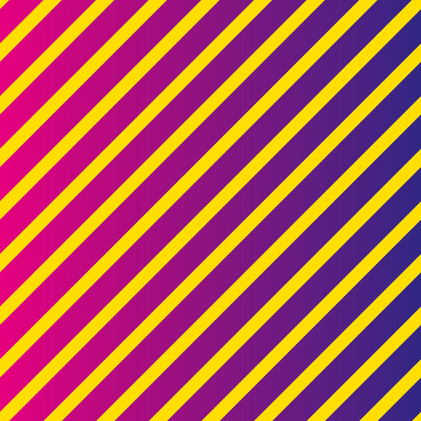 紫と黄色の対角背景縞幾何学模様 - 写真・画像