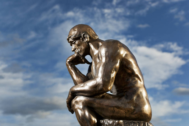 El Pensador de Rodin
 - Foto, Imagen