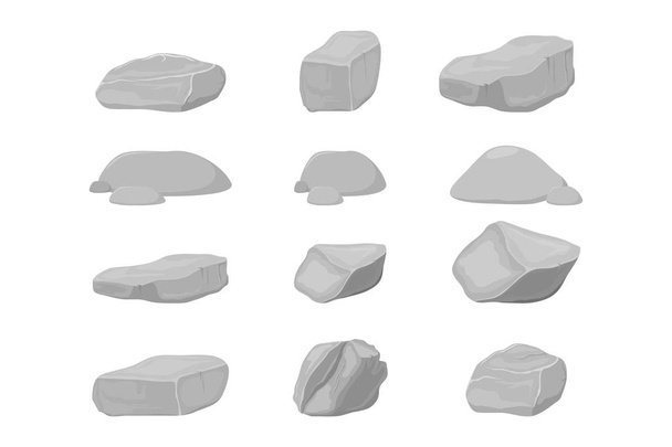 illustratie van de steenvector - Vector, afbeelding