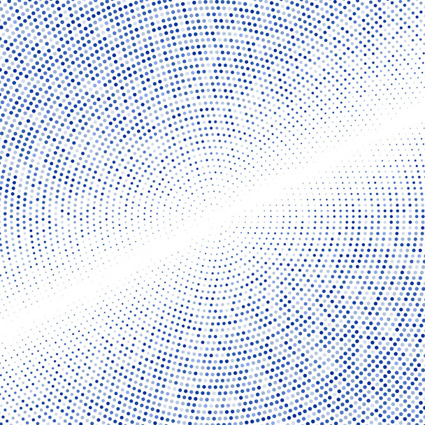 puntos azules sobre fondo blanco  - Vector, Imagen