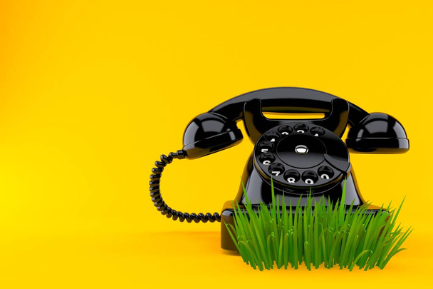 Telephone on grass - Photo, Image
