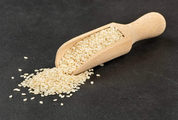 Sezamová semínka v scoop - Fotografie, Obrázek