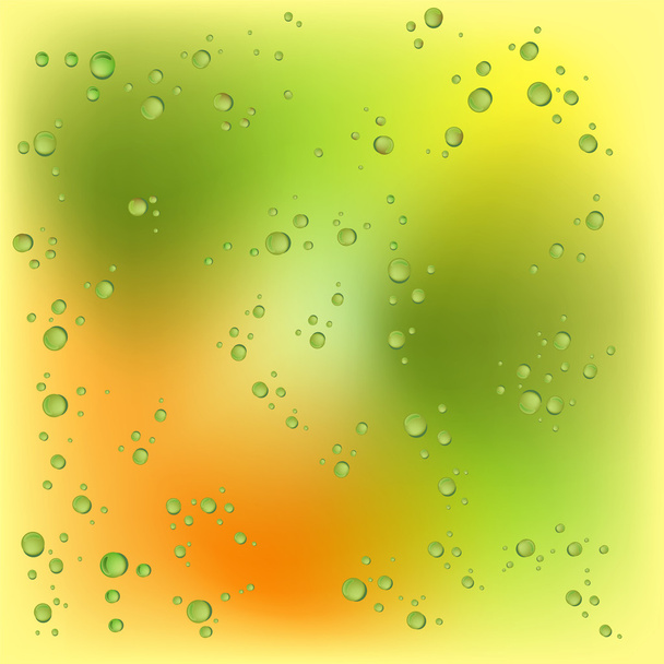 Gotas de lluvia en mi ventana vector
 - Vector, imagen