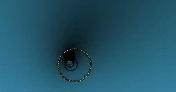 Animation transparente d'un tunnel sans fin tourbillonnant coloré. Drôle psychédélique fond bande dessinée zine gif style séquences
 - Séquence, vidéo
