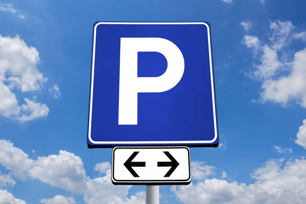 sinal de estacionamento
 - Foto, Imagem
