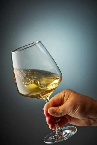 copa de vino blanco - Foto, Imagen