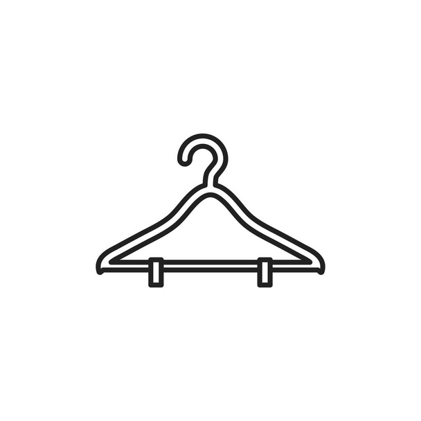 Isolated hanger icon line design - Vektori, kuva