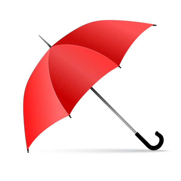 Red Umbrella - Vektör, Görsel