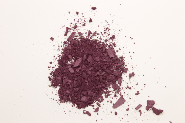 This is a photograph of Plum powder Blusher isolated on a White background - Fotografie, Obrázek