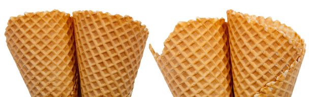 Ice cream cones set - Foto, afbeelding