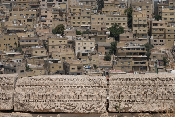 Ruins in Amman cìtadel - Photo, Image