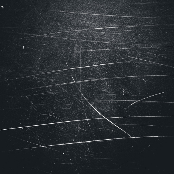 Black scratched texture. - Photo, Image