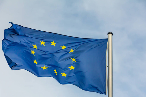 European Union flag, EU - Fotografie, Obrázek