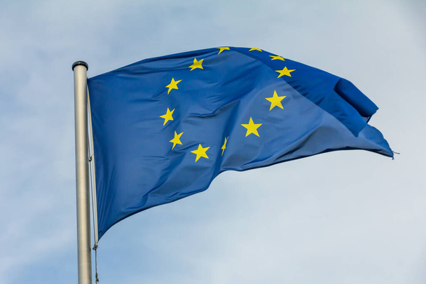 Bandera de la Unión Europea
 - Foto, imagen