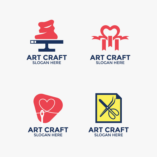 Creativity and art vector logo design - Vector, afbeelding