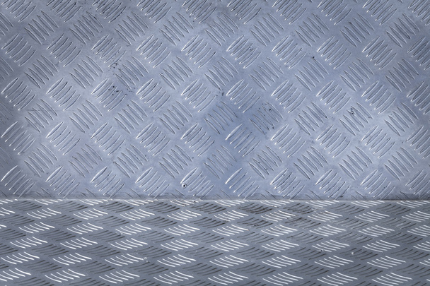 Background of metal diamond plate pattern - Photo, Image