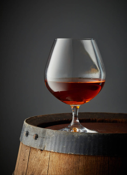 Glas Cognac - Foto, Bild