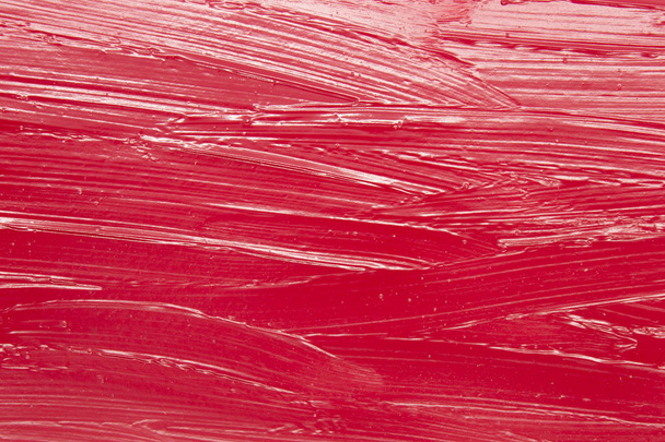 Dit is een foto van een Red Lipstick staal achtergrond - Foto, afbeelding