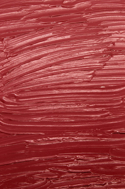This is a photograph of a Red Lipstick swatch background - Foto, Imagem