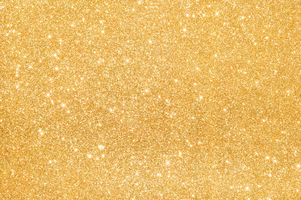 scintillements de paillettes dorées fond abstrait - Photo, image