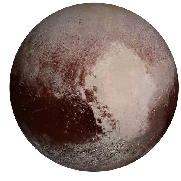 Planeta Plutão na cor
 - Foto, Imagem