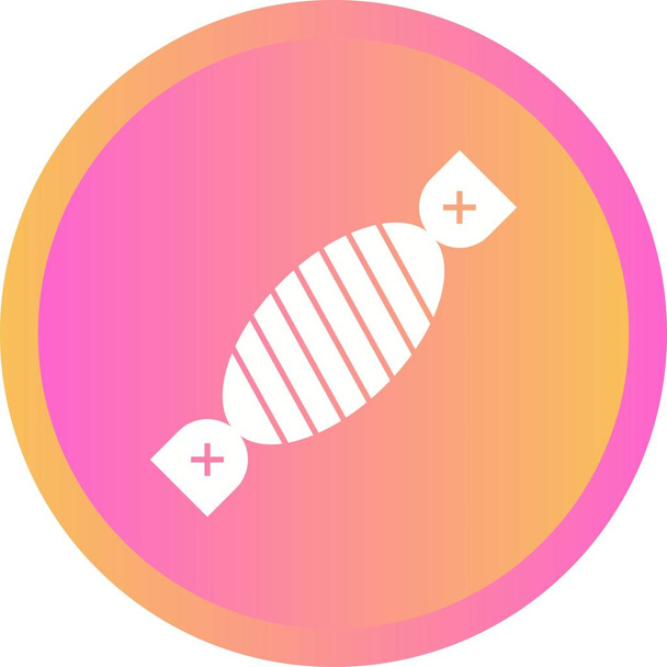 Belle icône vectorielle de glyphe de bonbons
 - Vecteur, image