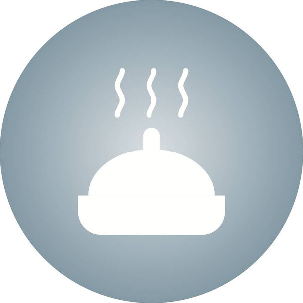 Belle icône vectorielle de glyphe de nourriture chaude
 - Vecteur, image