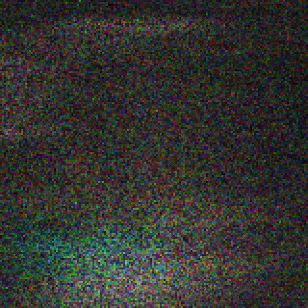 TV Noise Glitch Video Texture Background - Photo, Image