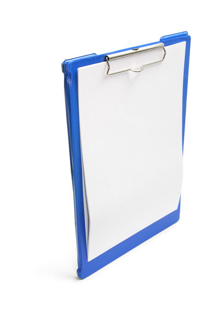 Clipboard with Blank Paper - Zdjęcie, obraz