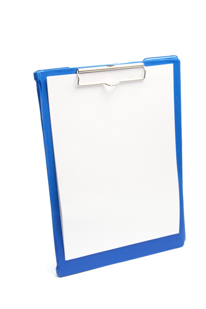 Clipboard with Blank Paper - Foto, Imagem