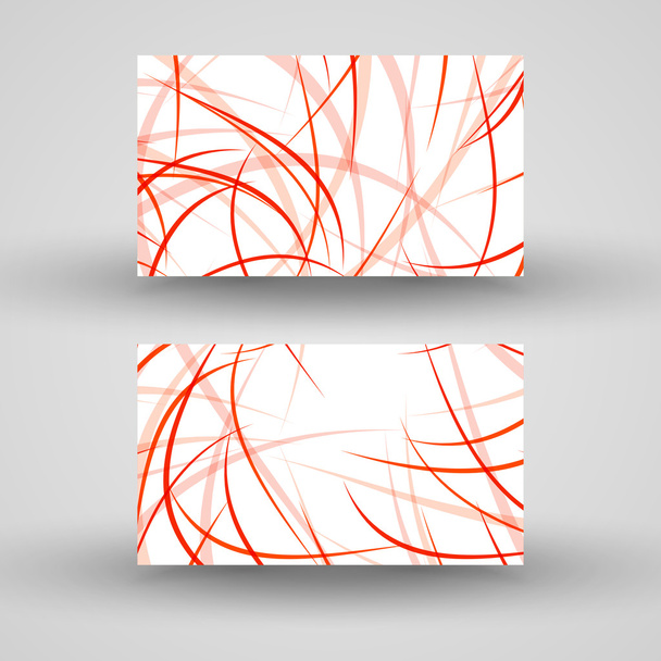 Vector business-card set for your design - Διάνυσμα, εικόνα