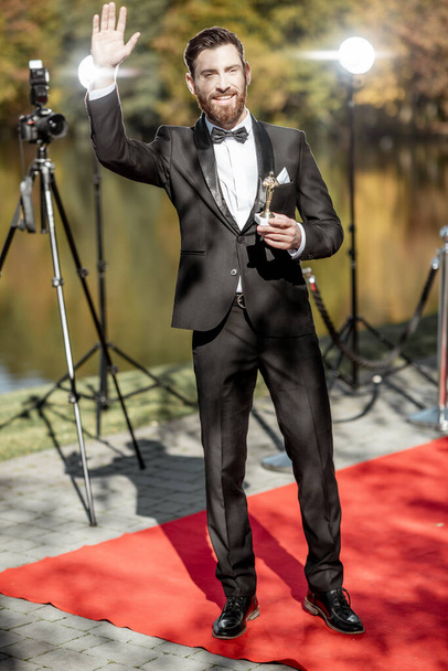 Actor en la ceremonia de entrega de premios
 - Foto, Imagen