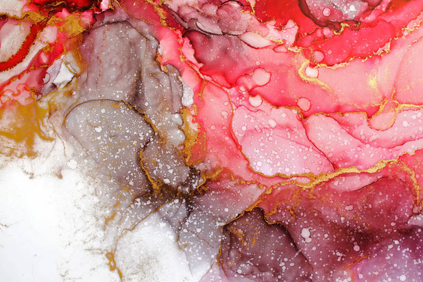Alcohol ink abstract texture - 写真・画像