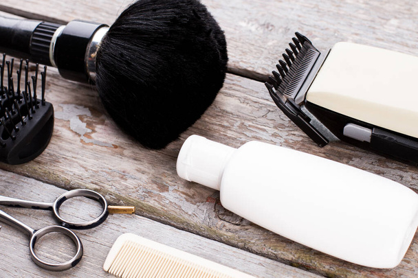 Hair cut tools set for men. - Photo, Image