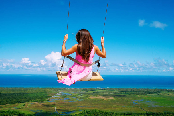 Girl floating in the air - Photo, Image