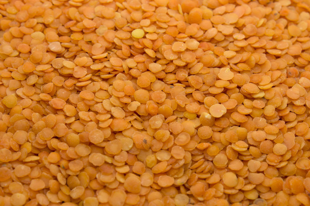 This is a photograph of Red lentils - Photo, Image