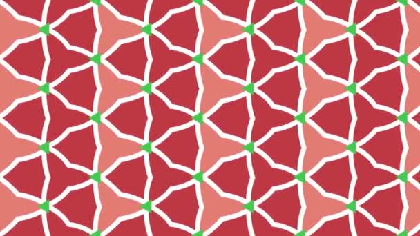 Animated seamless pattern design floating to the left side. - Footage, Video