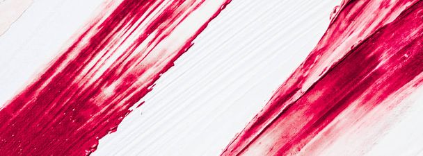 Artistic abstract texture background, pink acrylic paint brush s - Valokuva, kuva