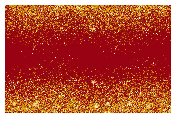 Абстрактний золотий блиск фону. Блискучі блискітки для картки
 - Вектор, зображення