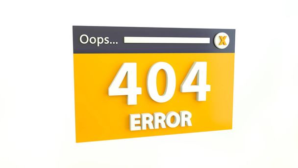 Error 404 page not found concept. Error opening the web page. Website under construction - Photo, Image