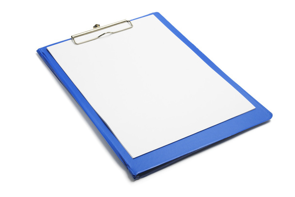 Clipboard with Blank Paper - Foto, Imagem